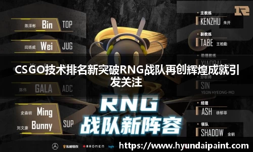 CSGO技术排名新突破RNG战队再创辉煌成就引发关注